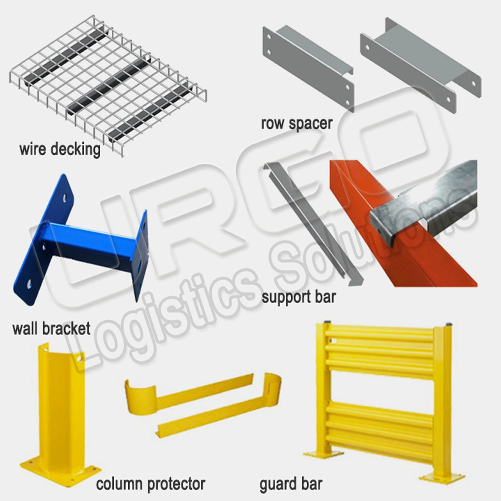 Us Type Heavy Loading Teardrop Pallet Racking