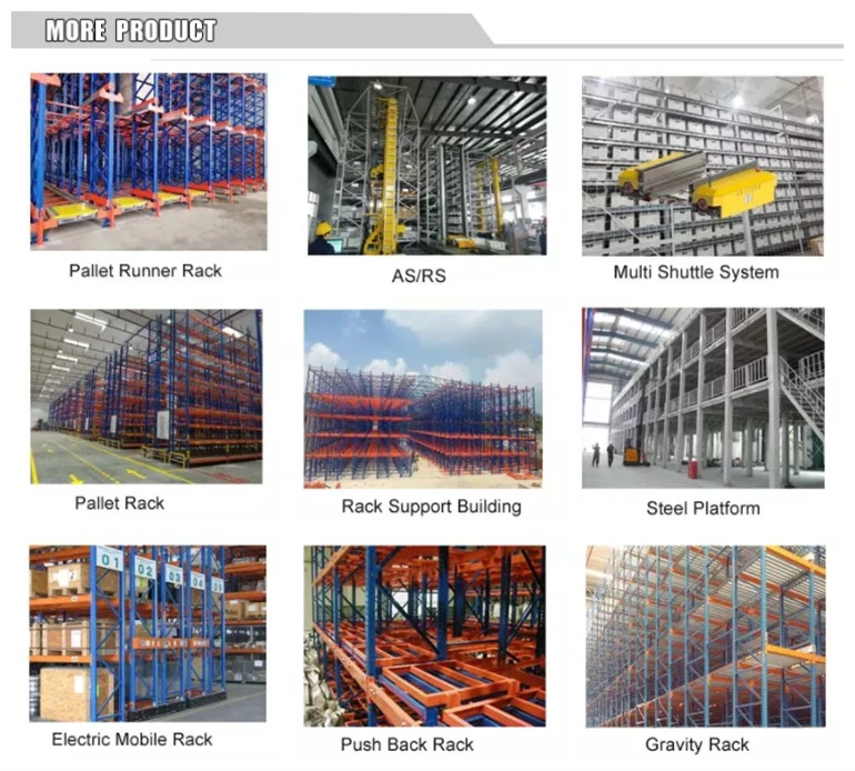 Steel Multi-Tiers Mezzanine Rack / Shelving for Factory / Warehouse Storage