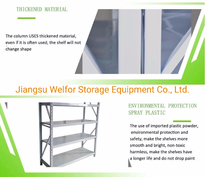 Storage Shelves Garage 4 Layer Long Span Rack System Shelving Medium Duty Longspan Shelving