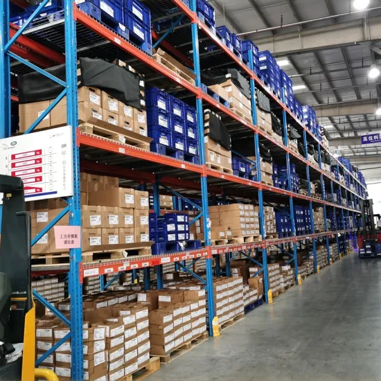 Scaffale per travi e montanti per pallet in acciaio Q235 per magazzino di stoccaggio per attrezzature logistiche
